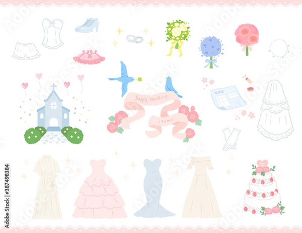 Obraz ウェディングアイテム