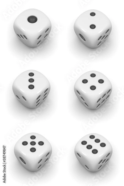 Fototapeta Dice Set