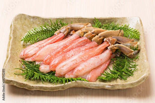 Fototapeta 蟹足のむき身