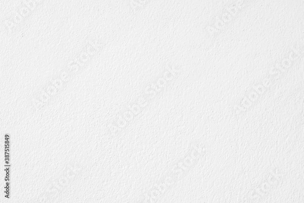 Fototapeta White cement or concrete wall texture for background, Empty space.