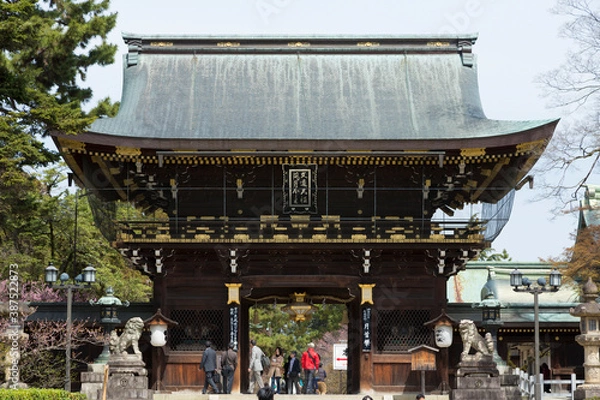 Fototapeta 北野天満宮の楼門