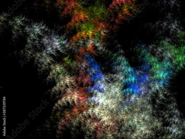 Fototapeta Imaginatory fractal background Image