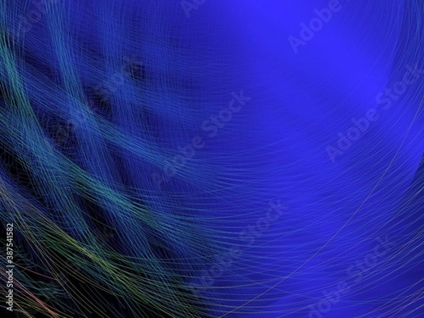 Fototapeta Imaginatory fractal background Image