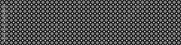 Fototapeta Abstract Cross Pattern Dots Logo generative computational art illustration