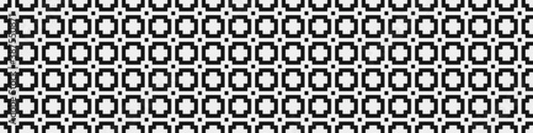 Fototapeta Abstract Cross Pattern Dots Logo generative computational art illustration