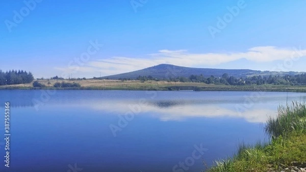 Obraz lake and mountains