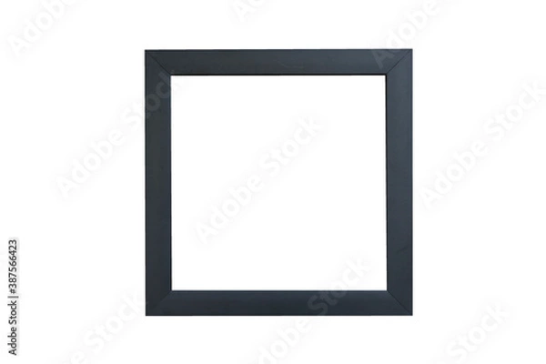 Obraz front view frame on isolated white background