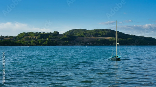 Obraz Small boat on a lake