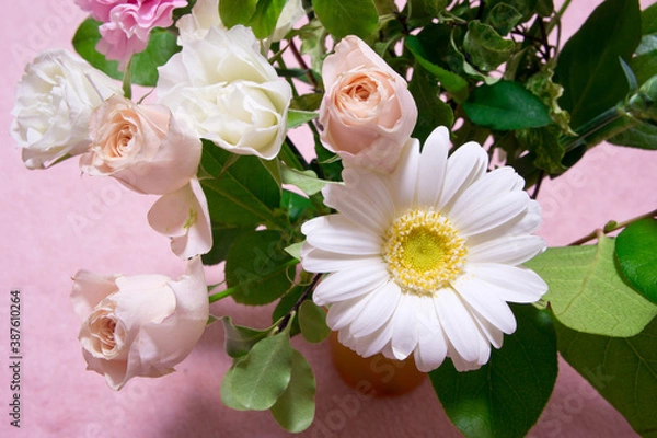 Obraz ピンクの花束