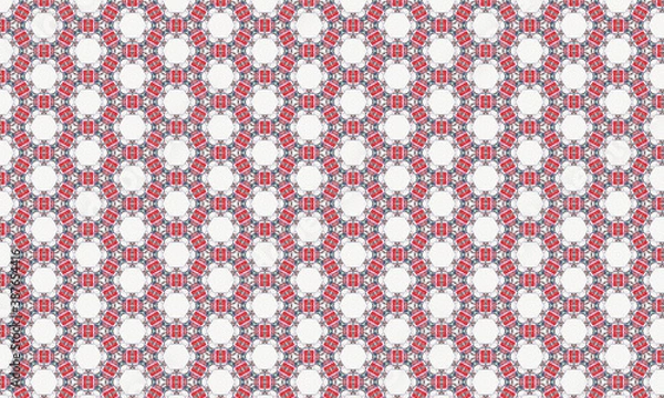 Obraz seamless knitted pattern