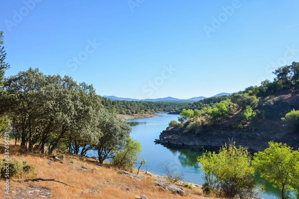 Obraz Rivers in Madrid