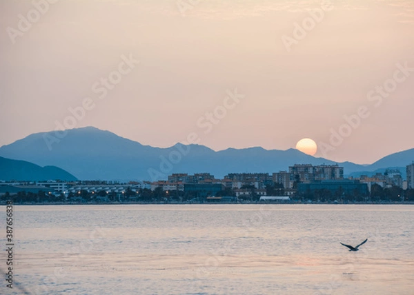 Obraz Sunset in Málaga