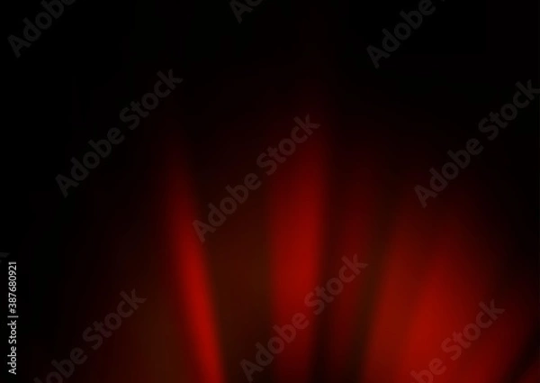 Obraz Dark Red vector blurred and colored template.