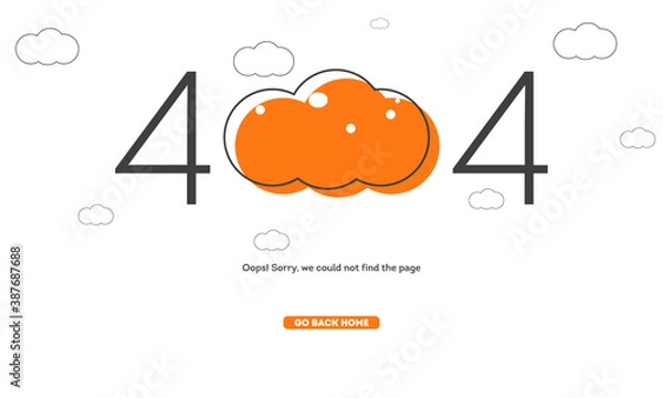 Obraz 404 Page Error Web page