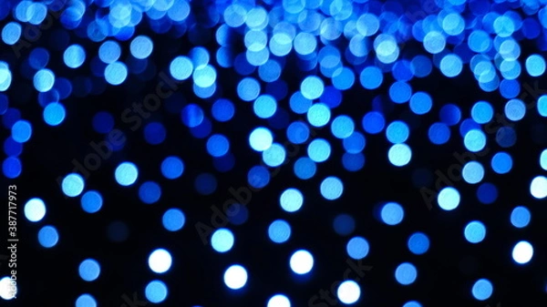 Obraz 青い光の輝き