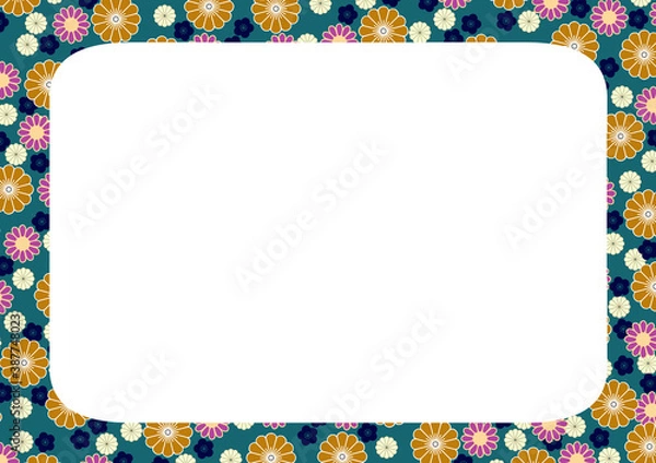 Fototapeta 和柄フレーム