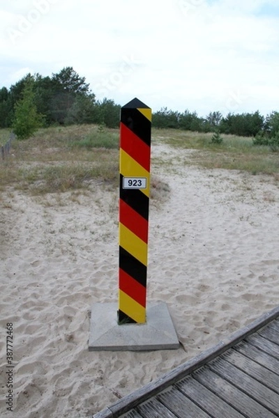 Obraz barber shop pole