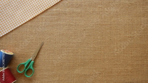 Obraz sack-sewing-texture-fabric-2