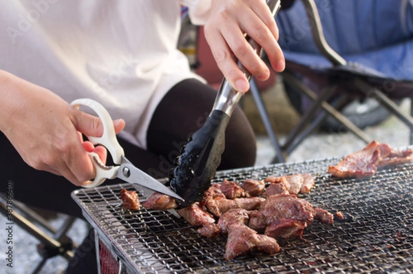Fototapeta バーベキュー
