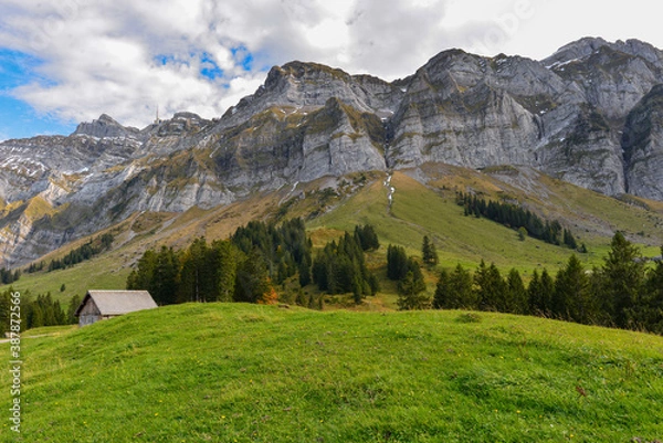 Fototapeta Schwägalp in der Ostschweiz