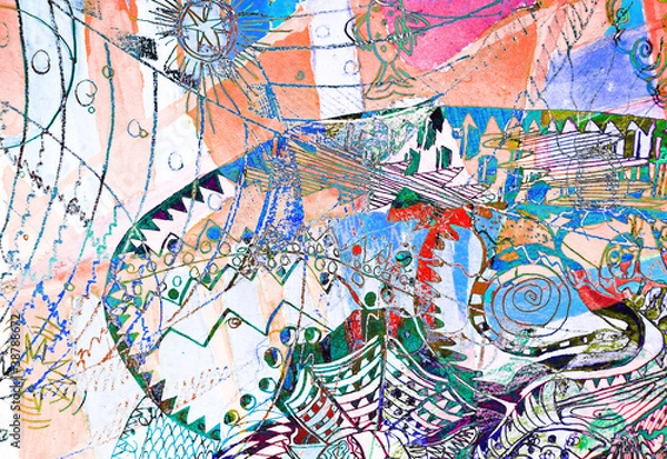 Obraz abstract  background 