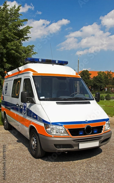 Obraz ambulance front