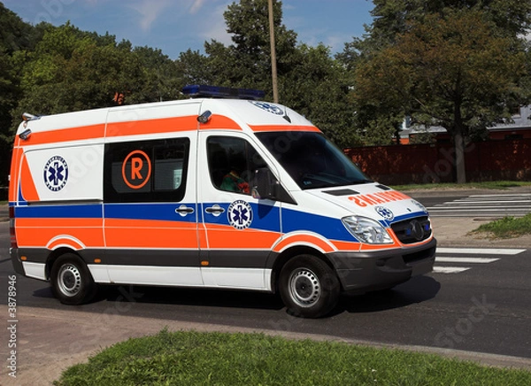 Obraz ambulance in action