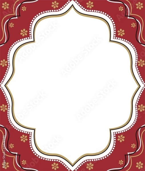 Obraz Arabic-style frame