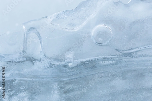 Fototapeta ice texture background