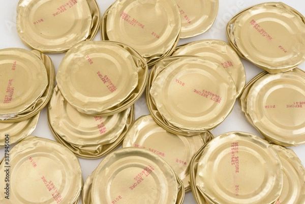 Fototapeta 空き缶リサイクルイメージ