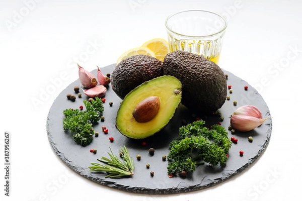 Obraz avocado on a plate