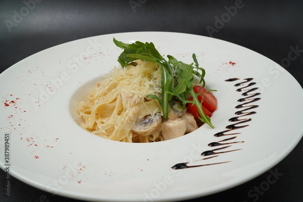 Obraz cod with vegetables