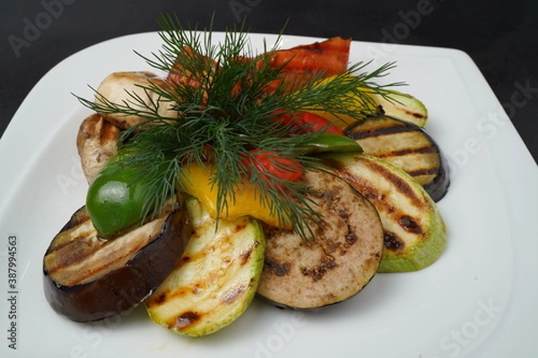 Obraz fish with potatoes