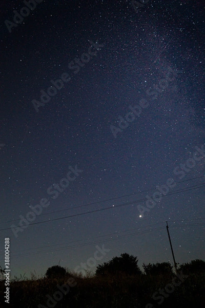 Obraz starry night sky