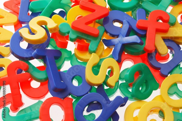 Obraz 文字のおもちゃ