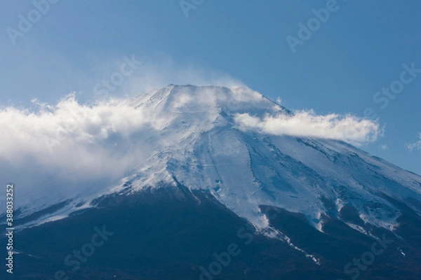 Fototapeta 山中湖側からの富士山