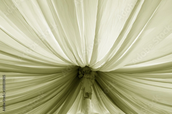 Fototapeta yellow curtains texture. Abstract background and texture for ideas