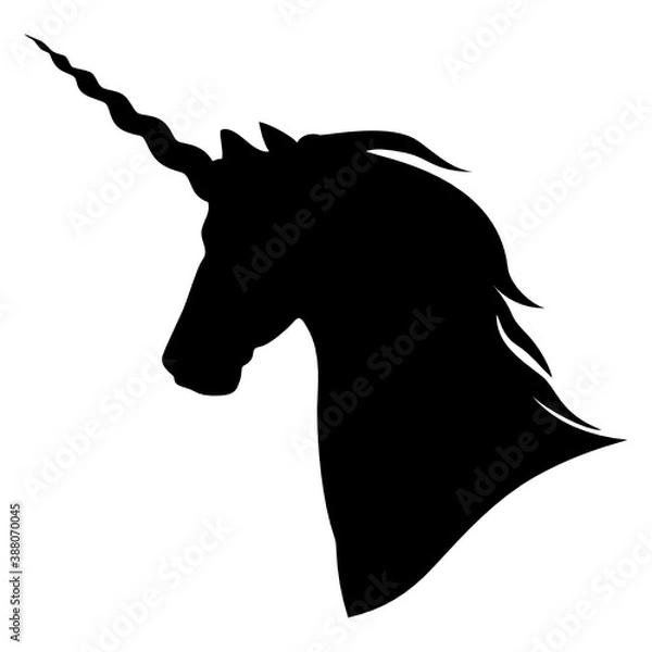 Fototapeta Unicorn svg