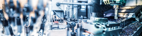 Fototapeta Inside Industry Collage / Industrie Kollage