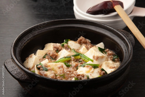 Fototapeta 肉そぼろ豆腐