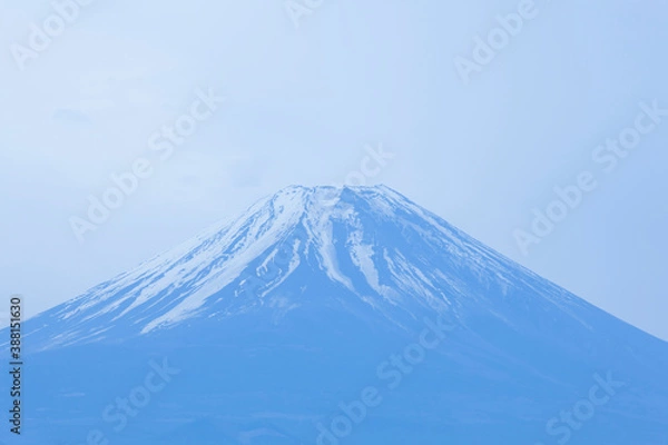 Fototapeta 朝霧高原からの富士山