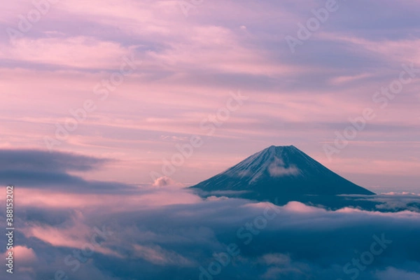 Fototapeta 櫛形山からの富士山