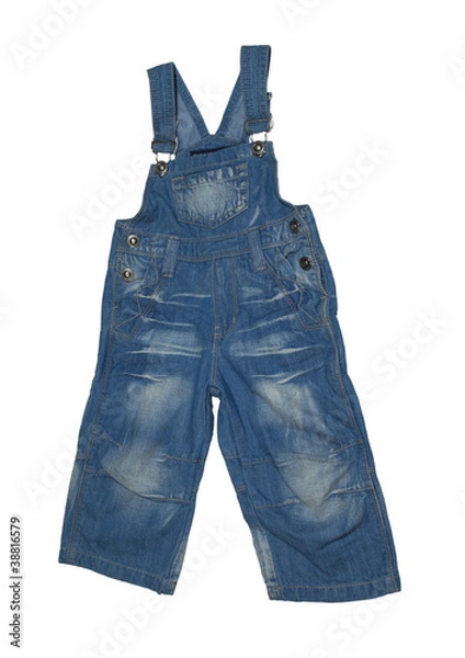 Obraz children's dungarees