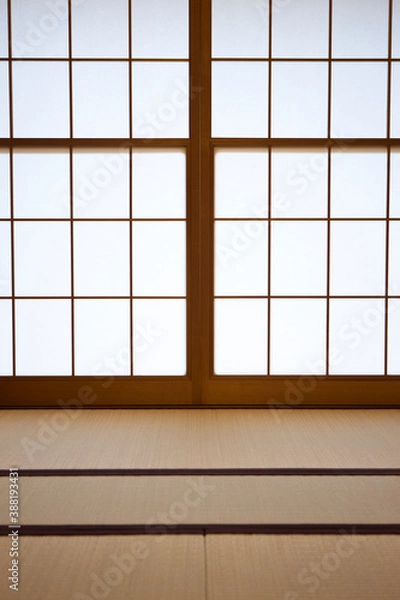 Fototapeta 障子と畳