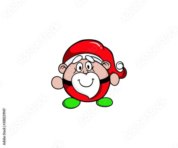 Obraz Vector illustration cute cartoon santa claus sticker. Merry Christmas and happy new year. decorative element on holiday. Greeting card design, posters, gift tags and labels.
a

By allaboutvector