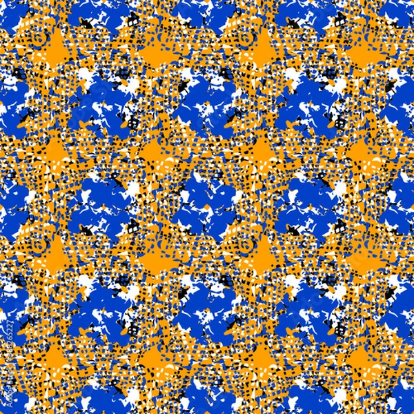 Fototapeta seamless pattern with flowers