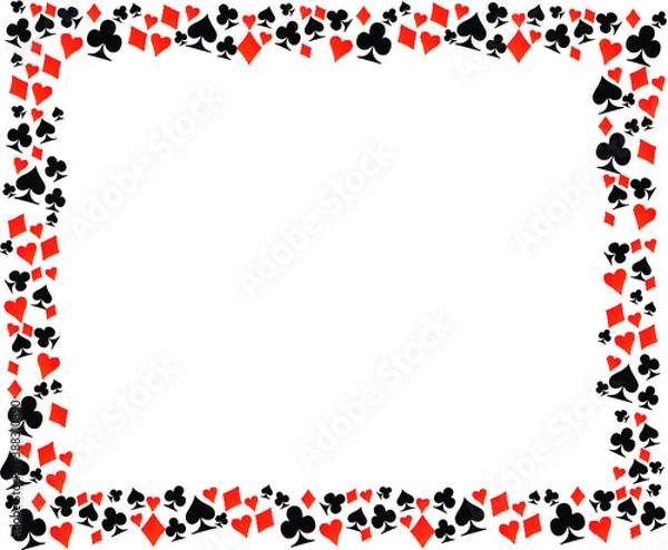 Obraz playing cards symbol