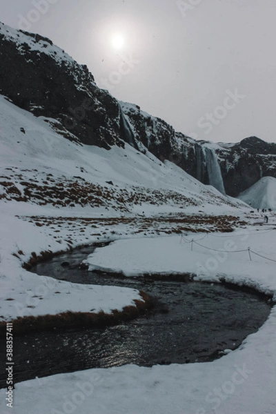 Obraz Seljalandsfoss Skyfall