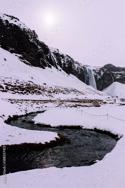 Obraz Seljalandsfoss Skyfall