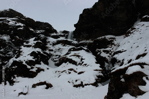 Obraz Seljalandsfoss Skyfall